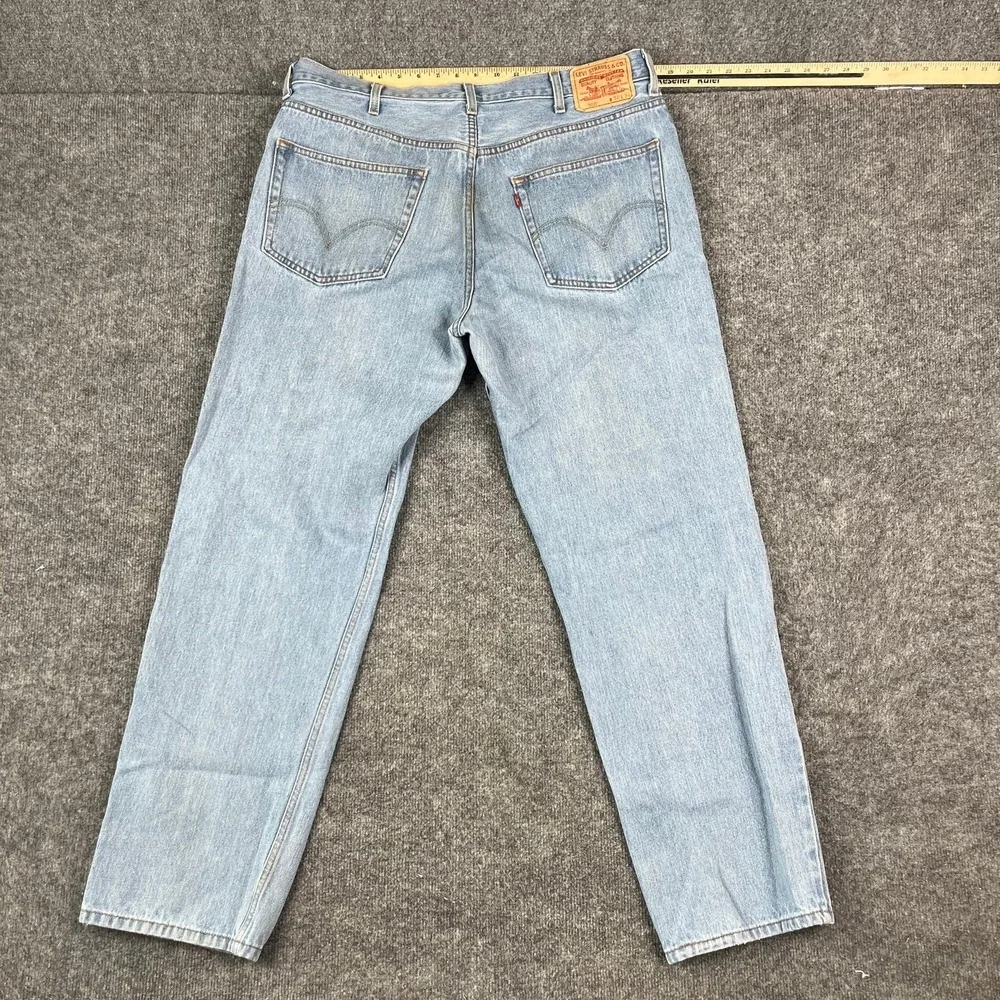 Levis 550 Jeans Mens Size‎ 38x34 Blue Relaxed Fit Tapered Leg Classic